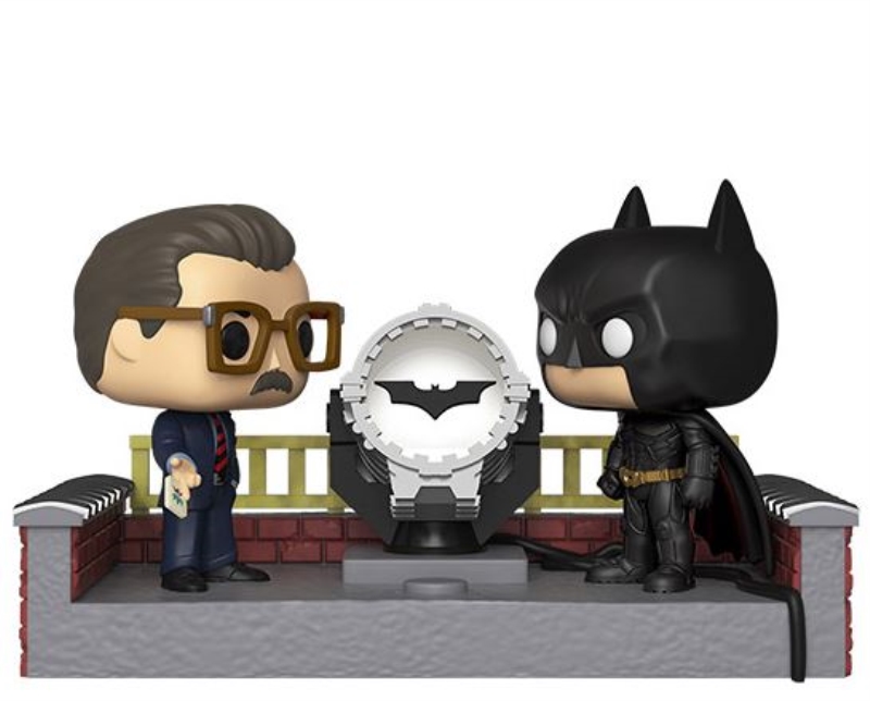 FUNKO ACTION FIGURES FUNKO POP DC MOMENTS: BATMAN & COMMISSIONER GORDON